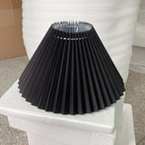 DIY pleated lampshade table lamp / wall lamp / floor lamp / chandelier cloth cover E27 lighting accessories