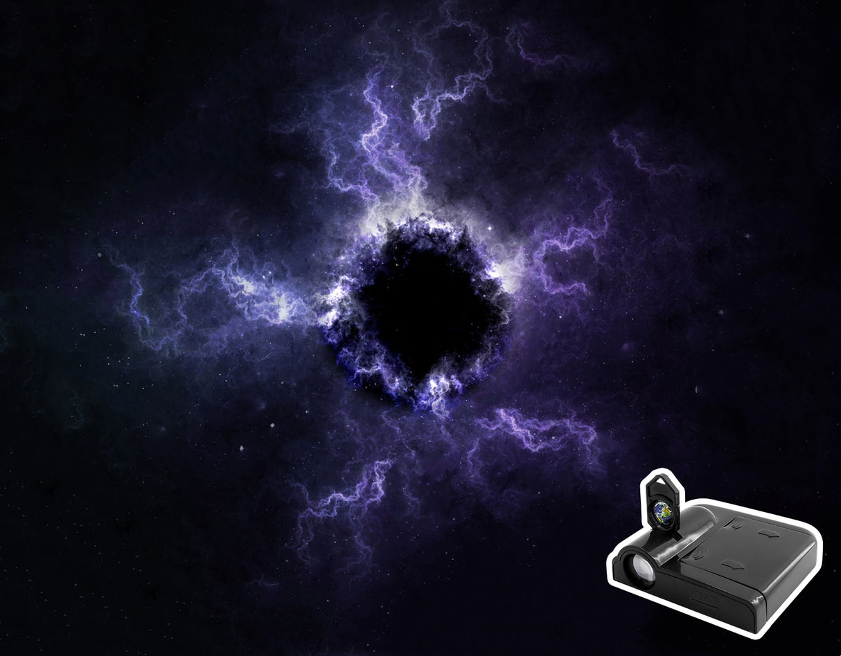 Aurora Moon Galaxy Projection Lamp Creative Background Atmosphere Night Light Earth Projector Photography Lamp for Birthday Gift