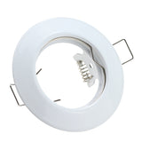 Round Metal Recessed LED Ceiling Downlight Frame Bracket MR16 GU10 Fitting  HousingFixture for  Spot Light