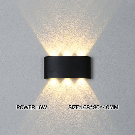 2W 4W 6W 8W 10W 12W  LED Wall Light Outdoor Waterproof Modern Nordic style Indoor Wall Lamps Living Room Porch Garden Lamp