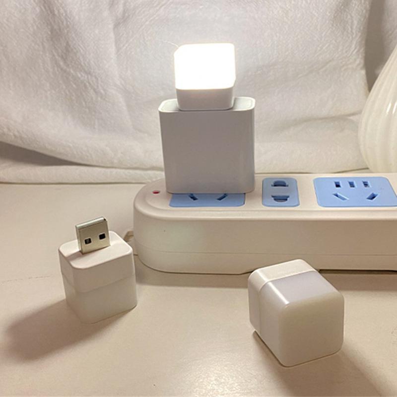 2 Modes Motion Sensor Night Light LED Switch Nightlights USB Chargeable Lights Warm White Wall Lamp for Stairs Closet Cabinet