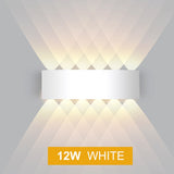 IP65 LED Wall Lamp Outdoor Waterproof Garden Lighting  Aluminum AC86-265 Indoor Bedroom Living Room Stairs Hallway Wall Light