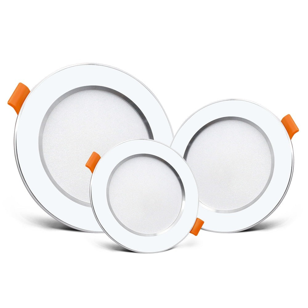 LED Downlight 3W 5W 7W 9W 12W Recessed Round LED Ceiling Lamp AC 220V 230V 240V Spot light Indoor Lighting Warm White Cold White