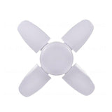 E27 LED Bulb Fan Blade Timing Lamp AC85-265V 180W Foldable Led Light Bulb Lampada For Home Ceiling Light With Remote Controller