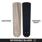 Stannor Indoor Ceiling Fan, Espresso Bronze Ceiling Fan with Light Rechargeable