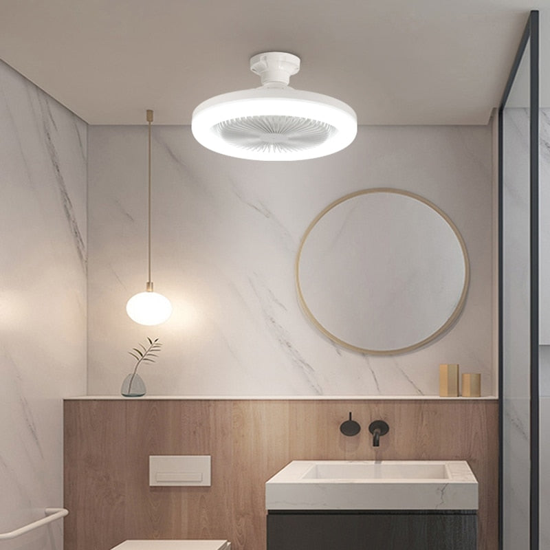 for Smart Ceiling Fan with Remote Control B22 to E27 Converter Base/1m E27 Cable