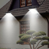 4PCS 2000LM Solar Led Light Outdoor Wall Lamp IP65 Waterproof With Motion Sensor for Home Patio Path Yard Pool Garden Lighting