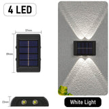 Solar Light Waterproof Solar Led Light Outdoor Sunlight Lamp for Garden Street Landscape Balcony Decor Solar Wall Lamp Outdoor