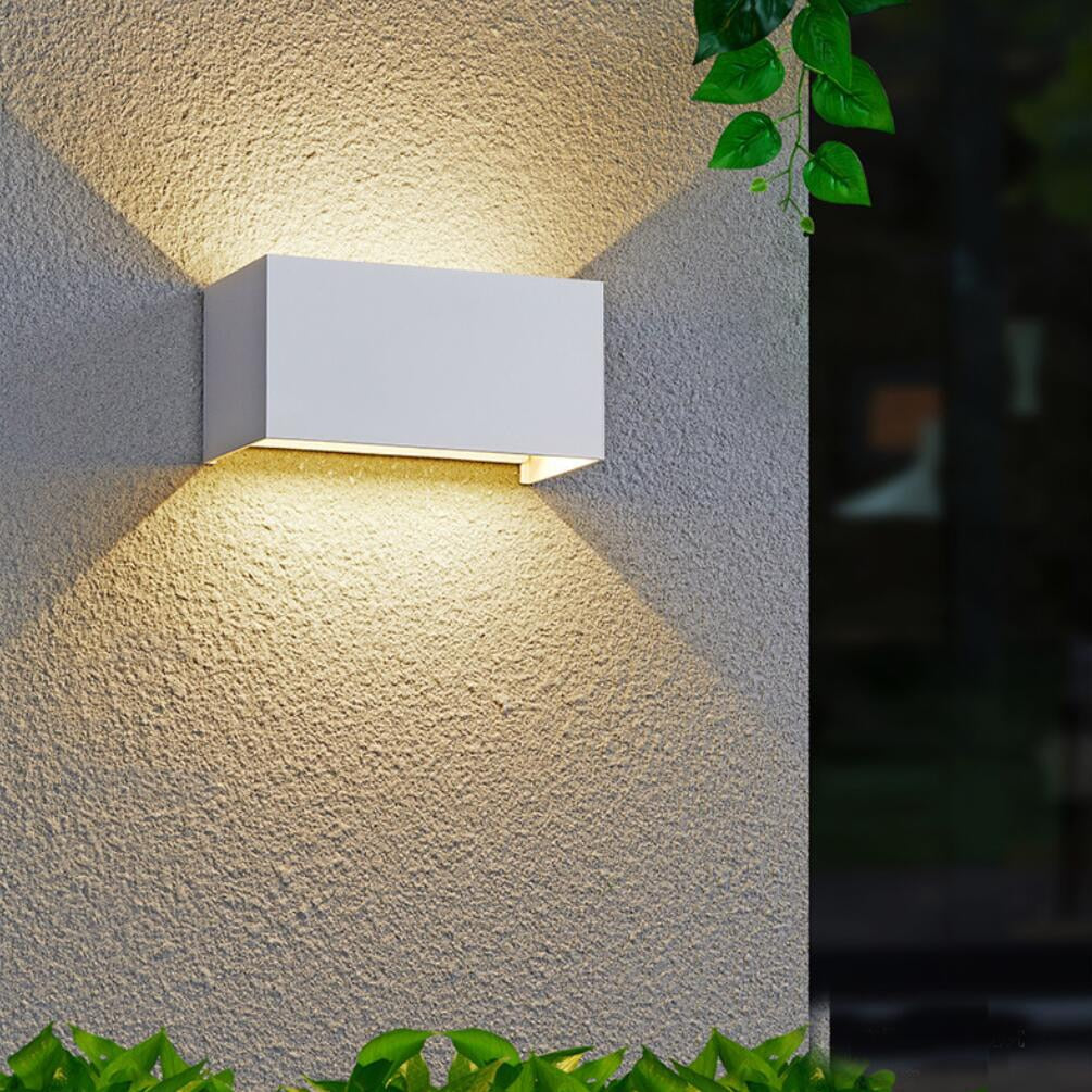 LED Waterproof 24W LED Wall Lamps Black/White Color Shell IP65 Waterproof Indoor Outdoor Lighting Aluminum Wall Light  arandela