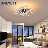 LED ceiling fan with Lights remote control home decor ventilator lamp Living room Bedrpoom DC ceiling fan lamp