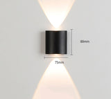 Magdalyn Outdoor Wall Lamp Aluminum Home Decoration Porch Sconce Up Down Building Fixtures  Nordic Interior Waterproof Led Light