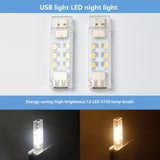 Portable LED Lights USB Night Light Room Decor Mini Table Desk Lamp Flashlight for Power Bank Laptop Camping Reading Lightiing