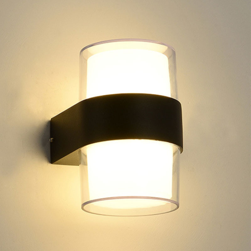 LED Wall Light Home Decorative Lamp Veranda Outdoors Porch Interior Lamps Bedroom Lustre Lighting Fixtures Exterior Wall Lights