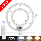 Led Panel Board Round Led Module Ceiling Lights Dimmable Panel 220V replacement Led For circle Lamp Ceiling Fan light magnet fix