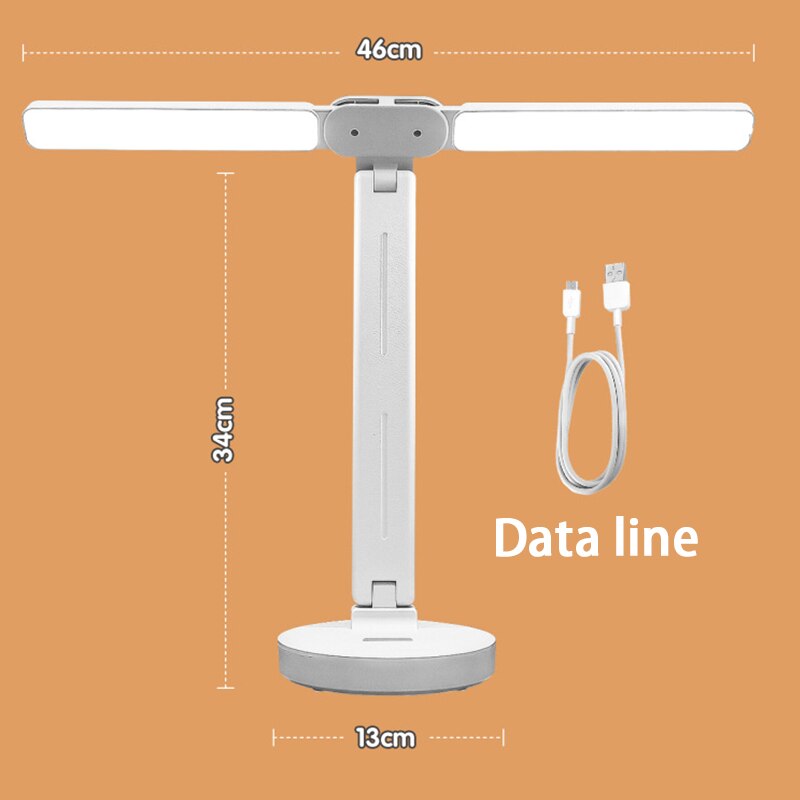 Xiaomi Youpin Reading Lamp LED Desk Lamp USB Charging Port Warm White Light Adjustable Brightness MultiAngle Switching Home Lamp
