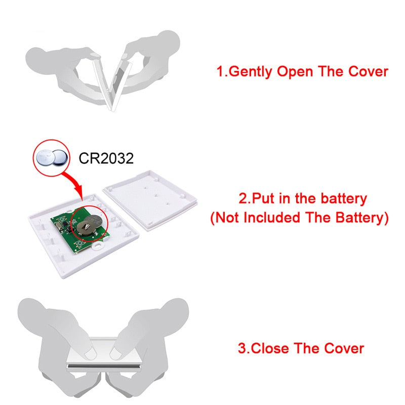 AXUS RF 433Mhz Switch Wireless Wall Switch 86 Wall Panel Transmitter Safety Switch AC 110V 220V Relay Interruptor for Light Lamp