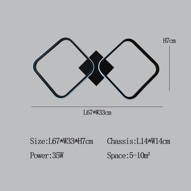 Nordic Modern Led Ceiling Light Hallway Aisle Corridor Light Living room Dining room Kitchen Ceiling Lamp Indoor Light Fixtures