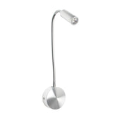 Bronze 3W LED Reading Light Black White Silver Gooseneck Wall Lamp for Bed Headboard Desk 4000K Bedside Switch LED Night Lamp