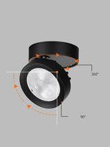 Spot LED Downlight Foldable Ceiling Spotlight 7W 10W 15W Surface Mounted Aluminum Ceiling Spots Lamp AC 85-265V  For Home