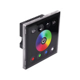 RGB/RGBW wall mounted Touch Panel Controller glass panel dimmer switch Controller DC12V-24V