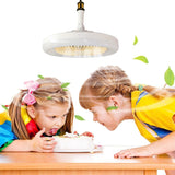 30W Fan Light E27 Adjustable Remote Control LED Fan Light Chandelier Bedroom Decorative Ceiling Light  85V-265V