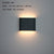 Led Up and Down Wall Lamp Outdoor Wall Light Waterproof Wall Sconce AC90-260V AU11