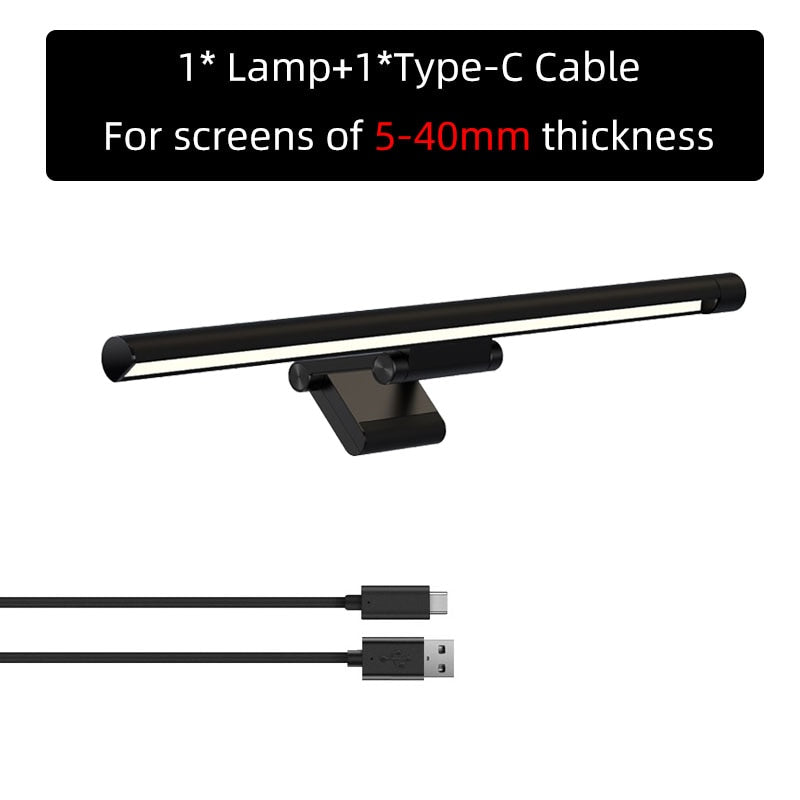 Baseus Screen LED Bar Desk Lamp PC Computer Laptop Screen Hanging Light Bar Pro Table Lamp Office Study Read Light LCD Monitor
