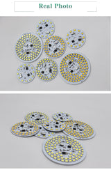 LED Chip 5W 7W 9W 12W No Need Driver AC 220V-240V SMD 2835 Cold Warm White Round Lamp Beads for Bulb Downlight Spotlight