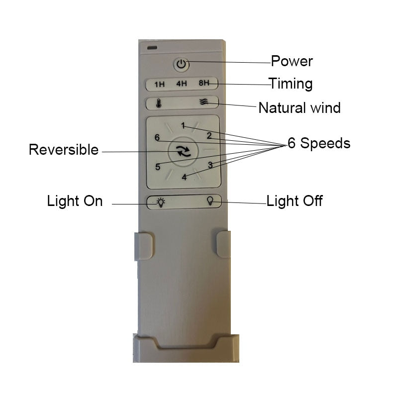 Modern Simple Wooden Ceiling Fan Without Lamp Fan Bedroom Fashion Decorate Solid wood 42inch Ceiling Fans With Remote Control