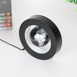 Levitating Lamp Magnetic Levitation Globe LED Rotating Globe Lights Bedside Lights Home Novelty Floating Lamp New Year Gifts