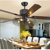 5 Blade Standard Ceiling Fan with Remote Control