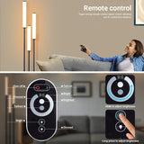 LED Shelf Floor Lamp Storage Standing Lighting Dimmable LED Floor lamp Indoor with remote control for Home Decoration Modern
