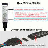 LED Strip RGB 2835 5V USB Bluetooth IR Control Lighing Flexible Tape Ribbon Desktop Screen BackLight Diode TV Decoration Lamp