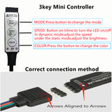 LED Strip RGB 2835 5V USB Bluetooth IR Control Lighing Flexible Tape Ribbon Desktop Screen BackLight Diode TV Decoration Lamp