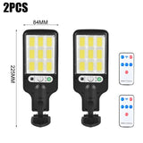 4PCS 2000LM Solar Led Light Outdoor Wall Lamp IP65 Waterproof With Motion Sensor for Home Patio Path Yard Pool Garden Lighting