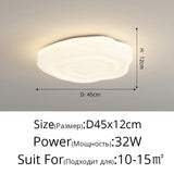 Living Room Main Lights Cloud Ceiling Lamp Modern Simple 2023 New Bedroom Study Children&#39;s Room Warm Indoor Lighting Decor Lamps