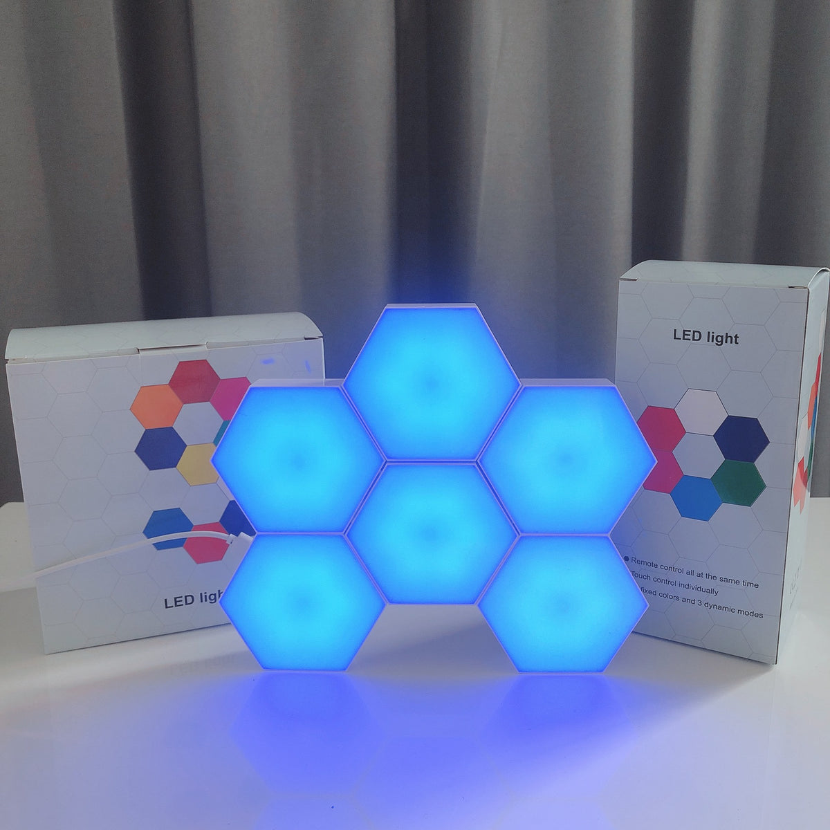 Smart Remote Control LED Hexagonal Light