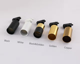 Surface Mounted 360° Rotatable White Black Gold Copper LED Ceiling Track Downlight 6W GU10 Bulb Replaceable Wall Spot Light