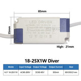 LED Driver 300mA 1W 3W 5W 7W 12W 18W 20W 25W 36W Constant Current Driver Power Supply AC85-265V DownLighting Transformers Bulb