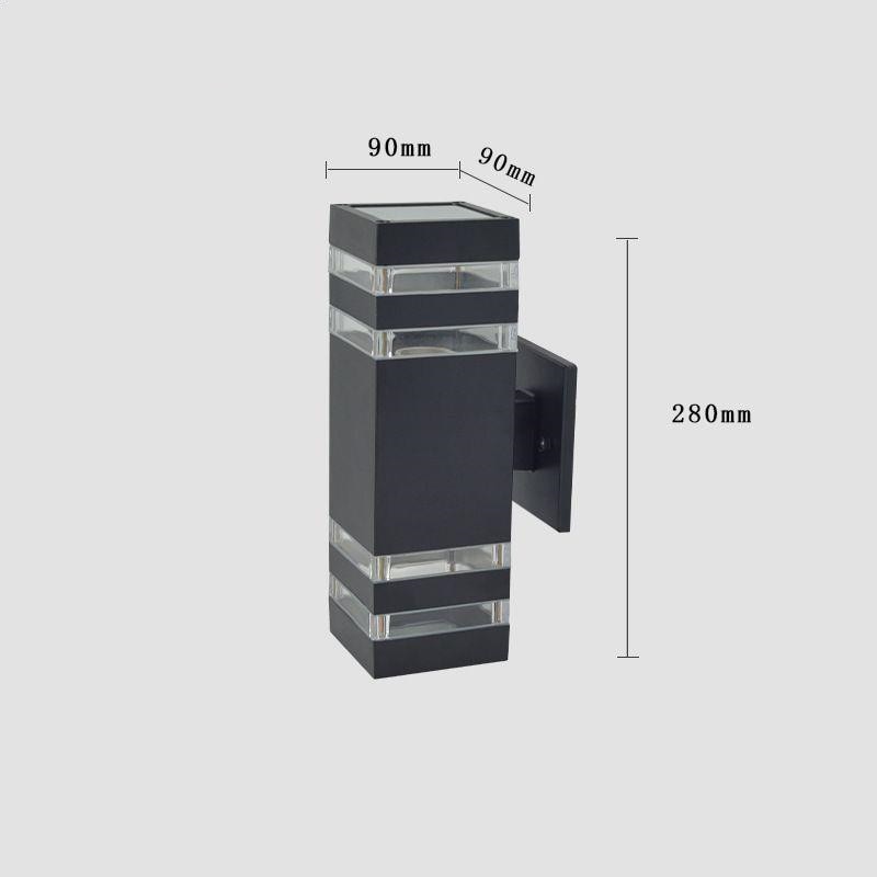 E27 Lights Lighting Outdoor Wall Light Waterproof Up Down Aluminum Garden Light Wall Lamp Corridor Lighting EU US