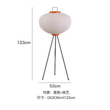 Japanese Akari Noguchi Yong Corner Standing Lamp for Living/Dining Room Decoration Designer Rice Paper Floor Lamp Foot Sofa Bar