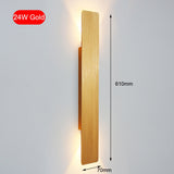 Modern Simple 6W LED Indoor Wall Lamp Bedroom Living Room Home Lighting Aisle Corridor Decoration Aluminum Wall Light AC85-265V