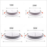 5W-36W Ceiling Light Recessed LED Spotlight Down Light AC 90-260V for Living Room and Shopping Mall Lighting