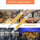 High Power LED R7s COB Glass Tube 118mm J118 78mm J78 COB Light Bulb AC1110V 120V 130V 220V 230V 240V Home Replace Halogen Lamp