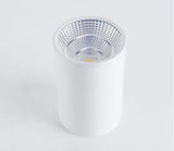 SMD 5730 LED Spot Light White Black Dimmable 85-265v COB Downlight 7W 10W 15W 18W 24W 30W 40W Ceiling Lamp Dining room Lighting