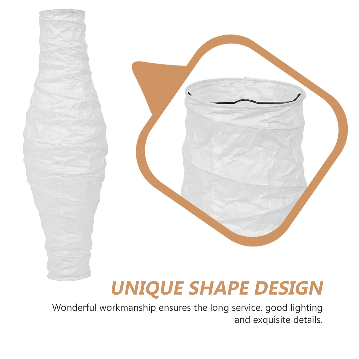 Lamp Shade Paper Floor Shades Light Lampshade Cover Lamps Lanterns Rice Style Chandelier Nordic Replacement Standing Table White