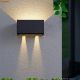 LED Waterproof 24W LED Wall Lamps Black/White Color Shell IP65 Waterproof Indoor Outdoor Lighting Aluminum Wall Light  arandela