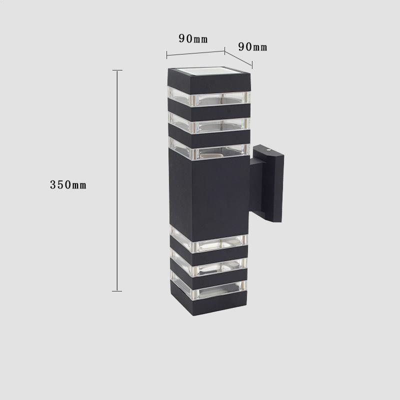 E27 Lights Lighting Outdoor Wall Light Waterproof Up Down Aluminum Garden Light Wall Lamp Corridor Lighting EU US