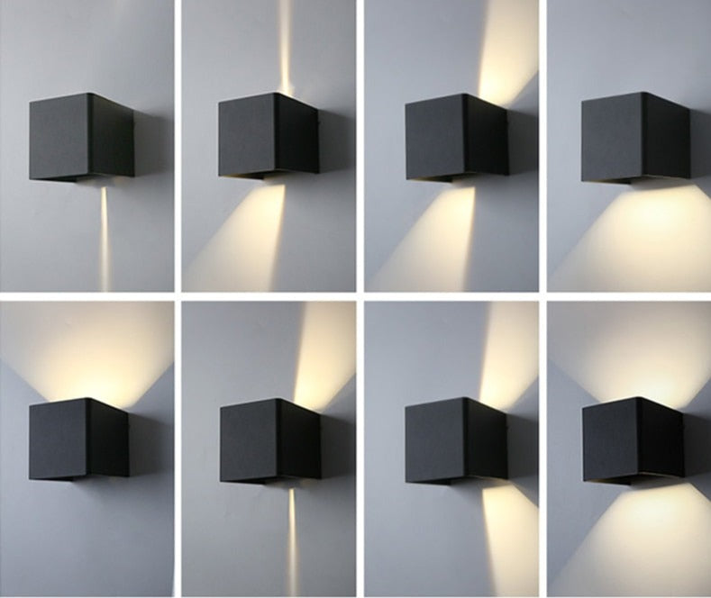 Magdalyn Outdoor Wall Lamp Aluminum Home Decoration Porch Sconce Up Down Building Fixtures  Nordic Interior Waterproof Led Light