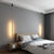 Bedroom Bedside Light LED Pendant Light for Living Room Adjustable Line Strip Hanging Lamp TV Wall Home Decor Modern Fixture